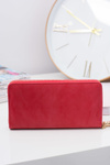 Women's Red Big Wallet with a Tassel Keychain