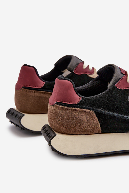 Pánske tenisky s pamäťovou penou Memory Foam System Big Star NN174357 Čierne