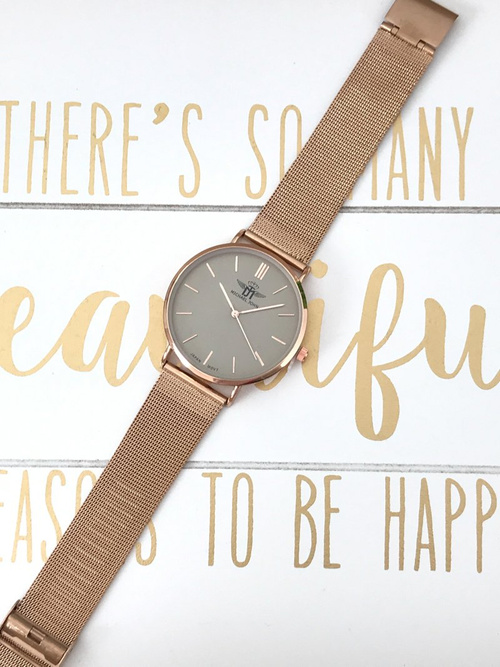 Dámské Hodinky Michael John Florence Gold Display 40mm