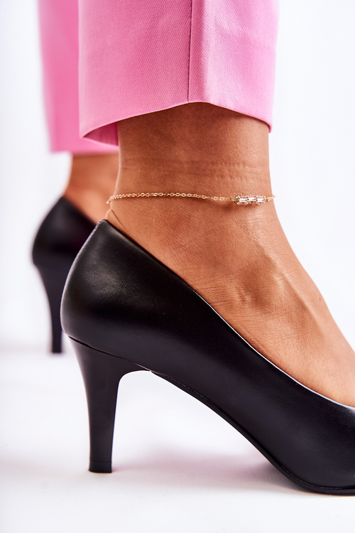 Dámské klasické lodičky černé Semprella