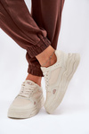 Dámské sneakersy Big Star NN274668 Béžové