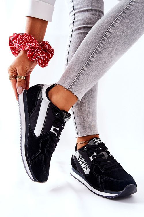 Kožená sportovní obuv Big Star II274271 Černé