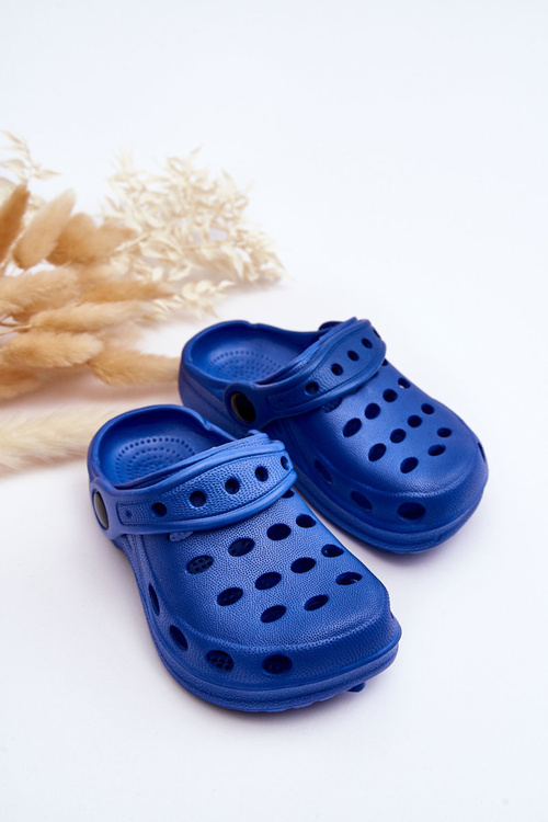 Detské žabky Blue Crochet Lucas