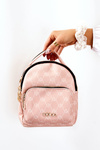 Dámsky kožený batoh NOBO L1341-C004 Pink