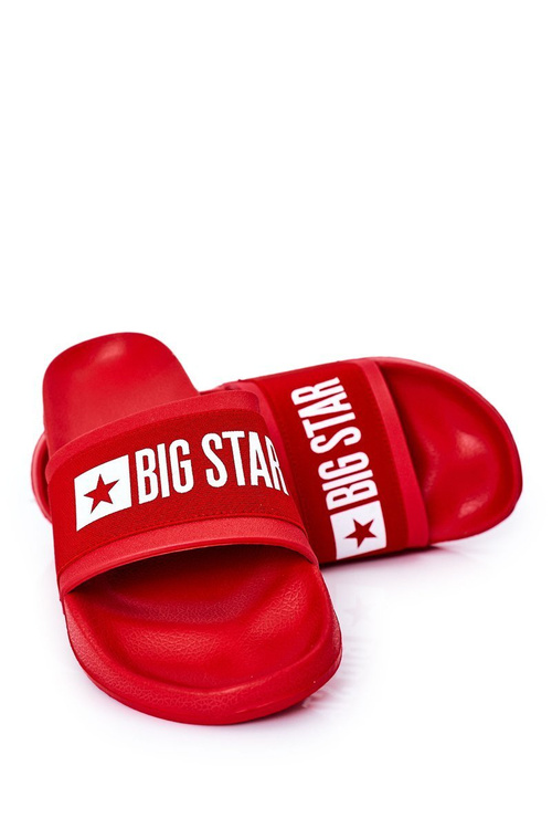 Pánské Nazouváky Big Star HH174832 červené