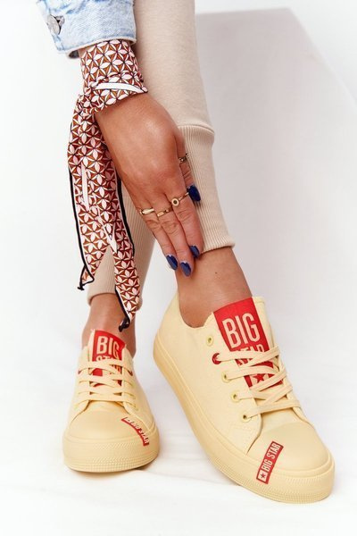 Dámska veľká hviezda HH274680 tenisky žlté