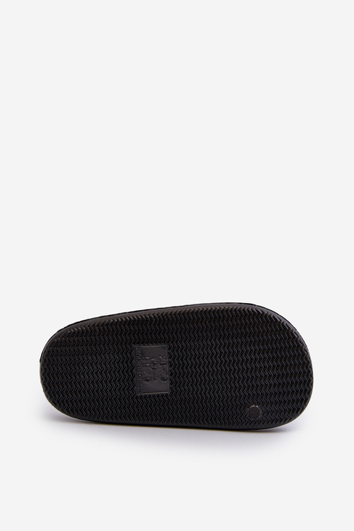 Ľahké Detské Papuče S Medveďom Čierne Lindeheta