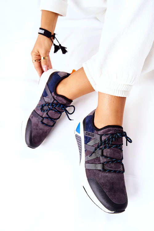 Tenisky Memory Foam Big Star II274309 Tmavě Modré