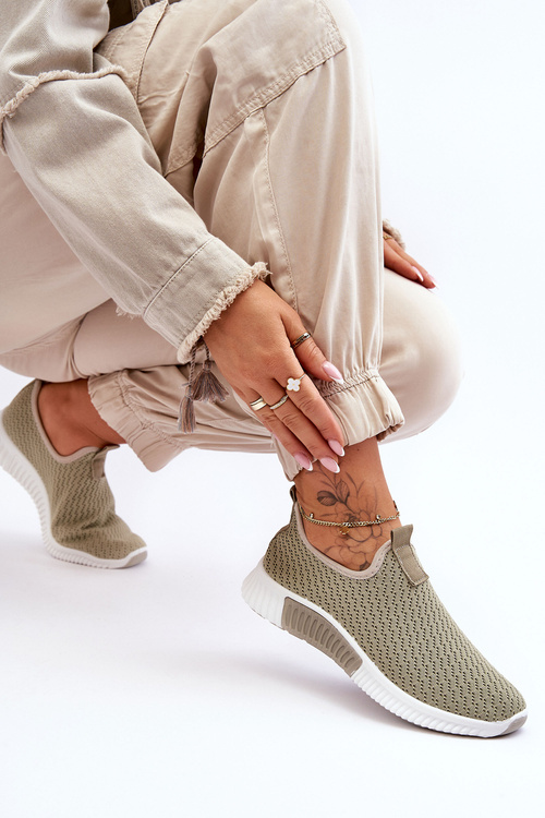 Klasické slip-on tenisky Zelená Frankie