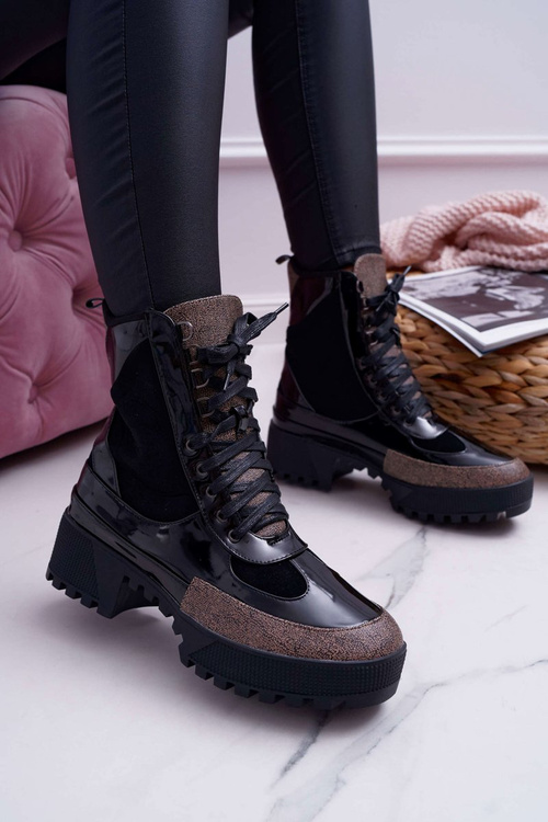 Dámské kotníkové boty černé Havok