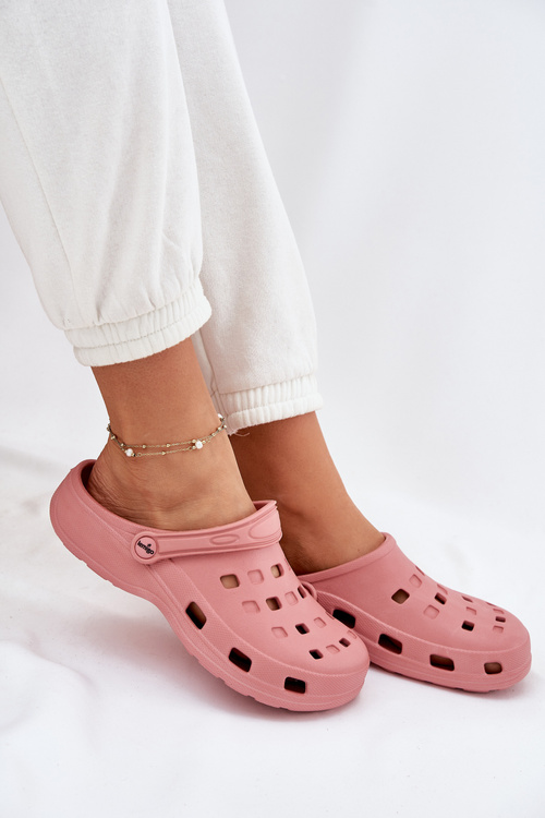 Dámské Pěnové Pantofle Růžové LEMIGO 806