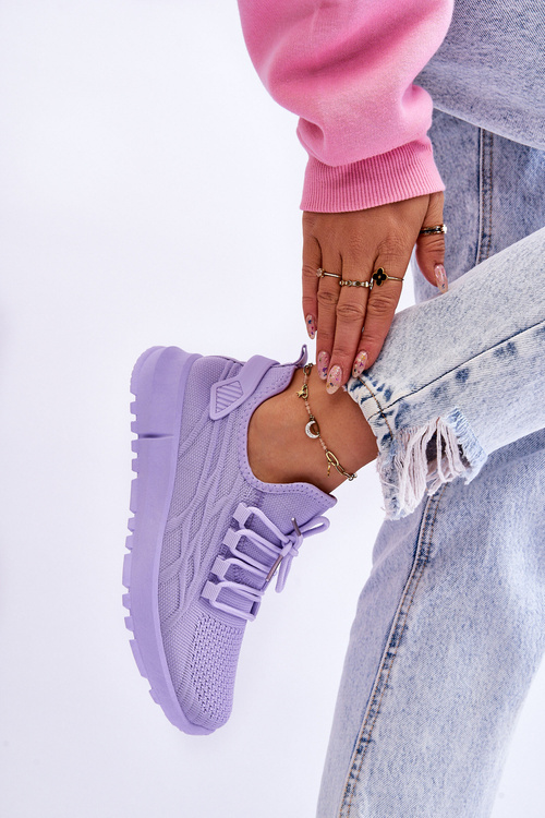 Dámská nazouvací sportovní obuv Tenisky fialove Rosett