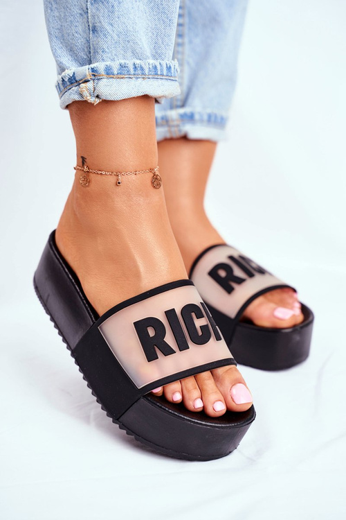 Platformy pre platformy pre dámske čierne bohaté