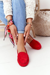 Sergio Leone Mk722 Moccasins Red