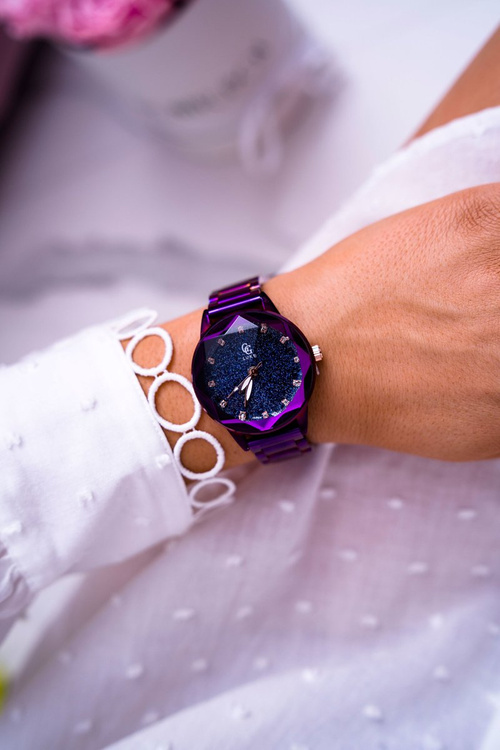 Dámské Hodinky GG Luxe Fialové Avalan