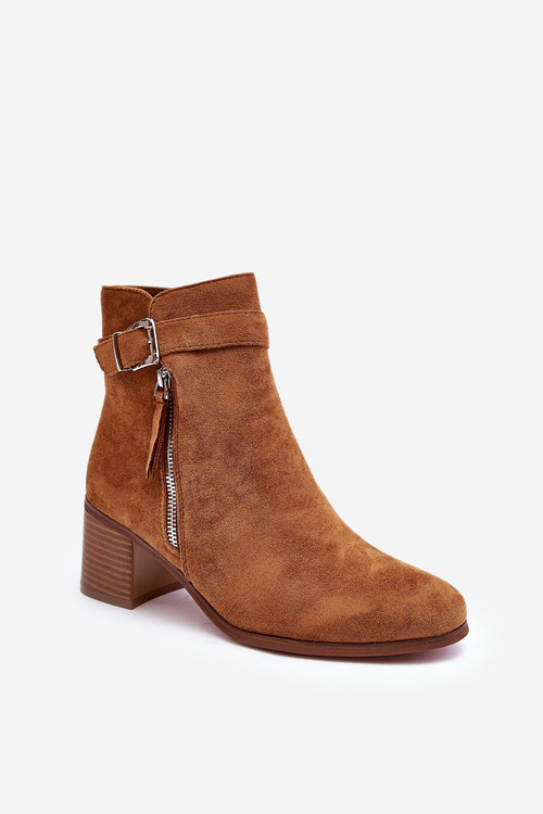 Semišové vysoké podpätky s Bronte Bronte prackou