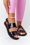 Voňavé gumové sandále ekologické Zaxy HH285163 čierna