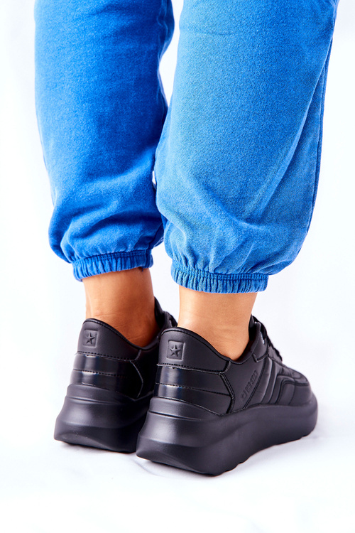 Dámské Sportovní Obuv Memory Foam Big Star II274332 Černé