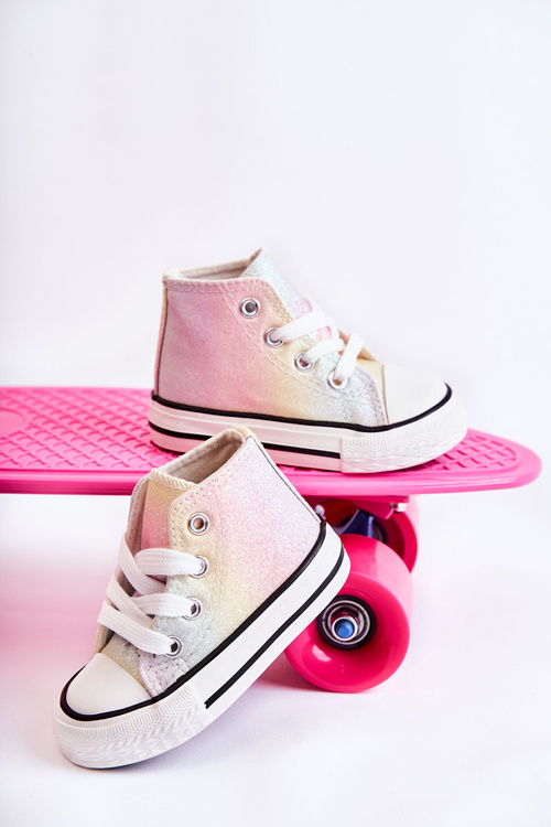 Detské tenisky s vysokým obsahom multikoloru Blanka