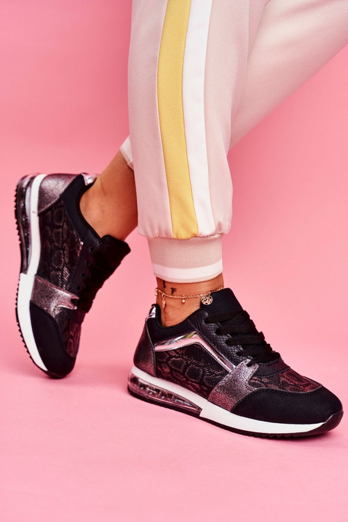 Dámská Sportovní Obuv Sneakers černá Helly