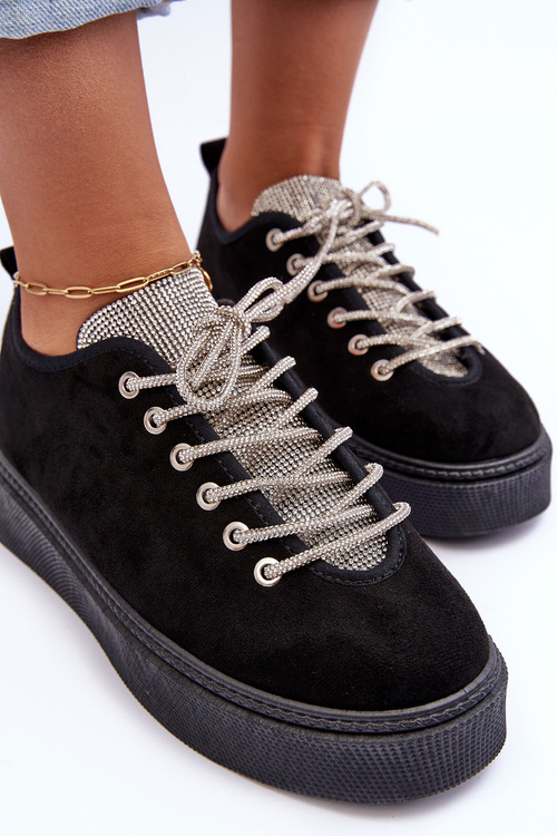 Dámské sportovní boty s džety černé Ecea