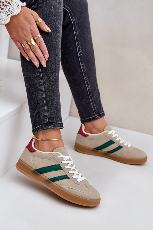 Dámske Nízké Béžové Tenisky Ennorwen