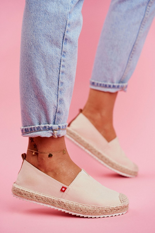 Dámské Espadrilky Big Star Béžové FF274A500