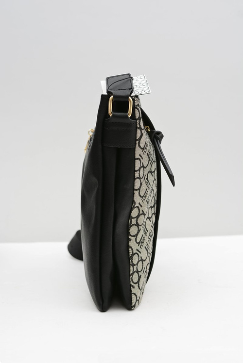 Priemerná čierna kabelka Nobo Dámska