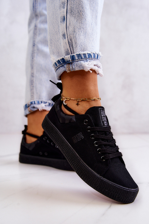 Dámské nízké tenisky Big Star JJ274563 Černá