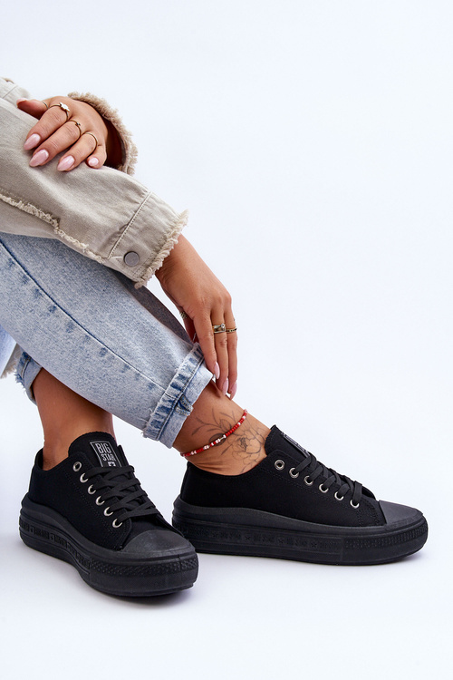 Dámské tenisky na platformě Big Star LL274A176 černé