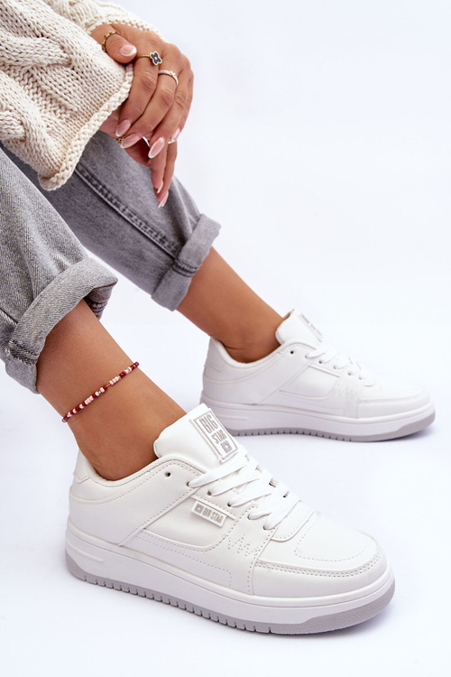 Dámské Sportovní Boty Sneakersy Big Star MM274354 Bílé