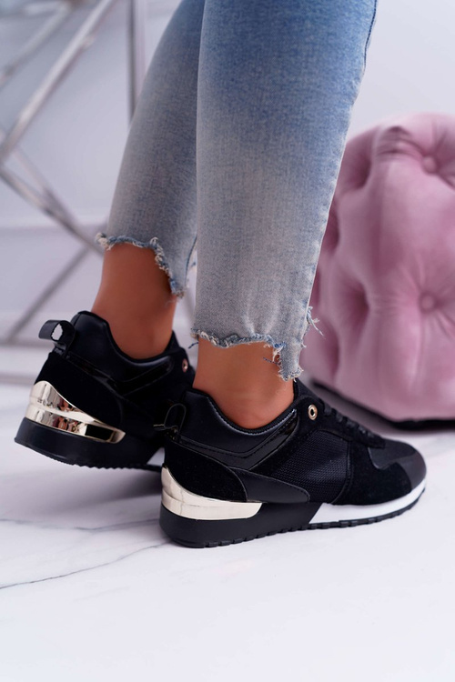 Dámske športové topánky Suede Black Merido