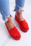 Dámske semišové espadrilly na platforme Red Varles
