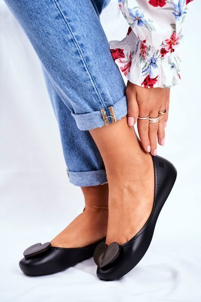 Ženské voňavé baleríny gumy Zaxy Black FF285050