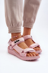 Dámské sandály Lee Cooper LCW-24-34-2613 Růžové