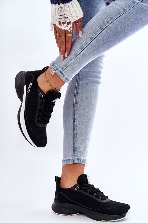 Sportovní obuv Memory Foam System Big Star Light LL274327 Černe