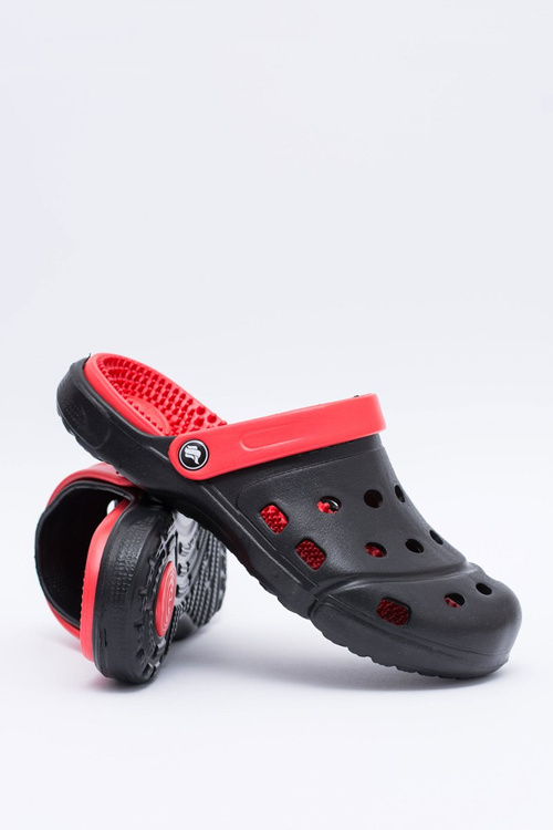 Pánské klasické nazouváky Kroksy EVA Černe