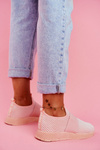 Dámská Sportovní Obuv Slip-on Růžové La Fiesta