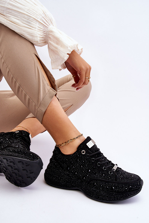 Dámské Tenisky na platformě GOE JJ2N4058 Černá