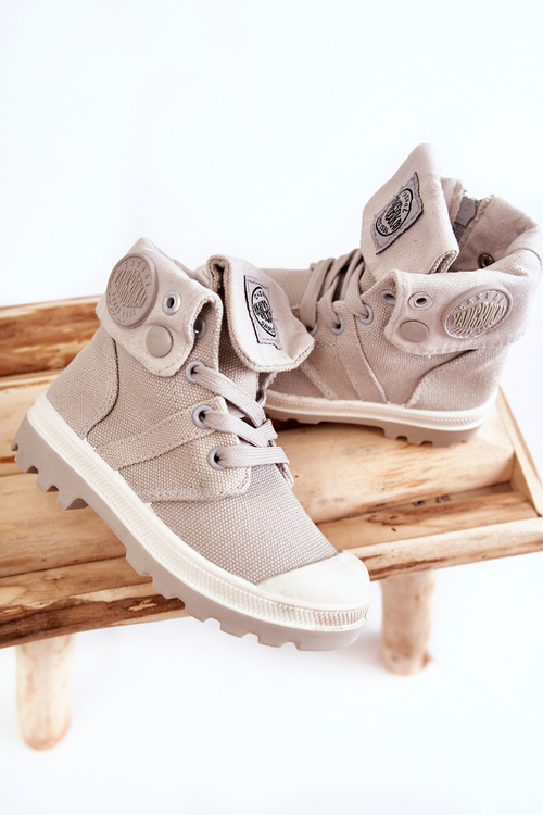 Dětské vysoké tenisky Šedá Tobby