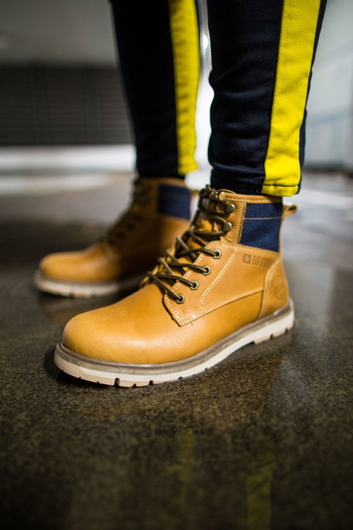 Pánské Traperky Big Star Camel EE174266