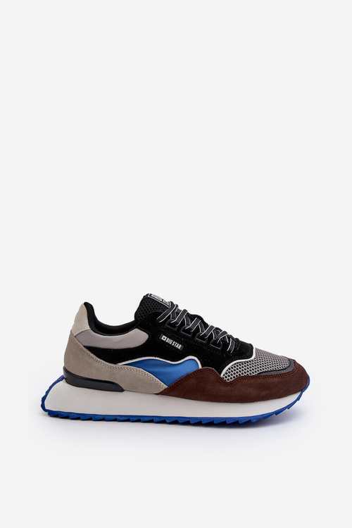 Pánske tenisky Big Star NN174322 Memory Foam System hnedo-čierne