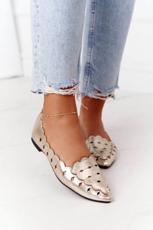 Dámske pešo Lu Boo Złote