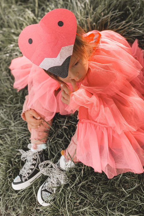 Detské tenisky s čiernym úsmevom so zirkónmi