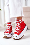 Vysoké tenisky na platforme Red Electric Love Platform