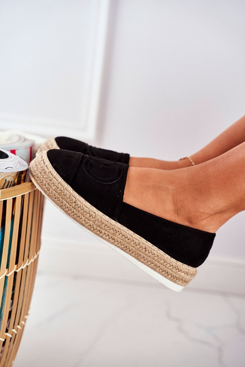 Dámské Espadrilky Černé Febi