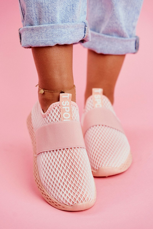 Dámská Sportovní Obuv Slip-on Růžové La Fiesta