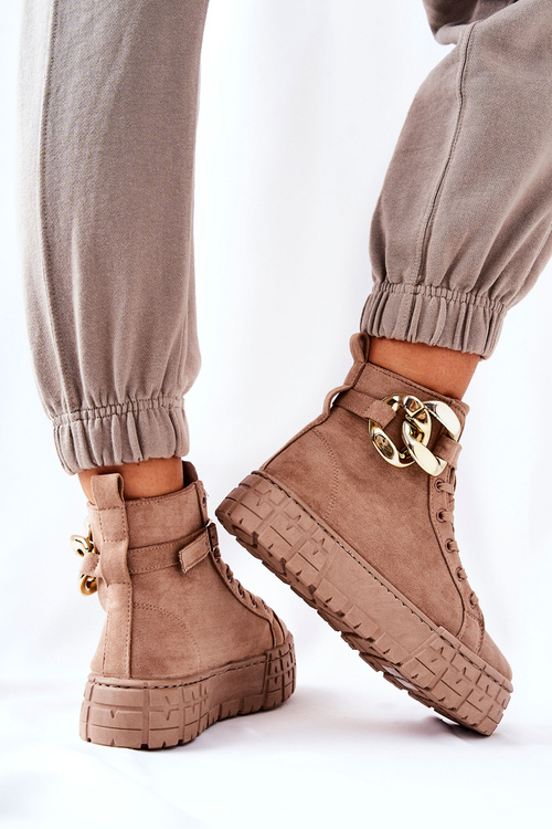 Vysoké tenisky na plošine Dark Boon Evenia