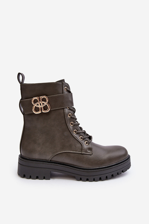 Dámske topánky pre posúvač s tmavozelenou dekoráciou kossava