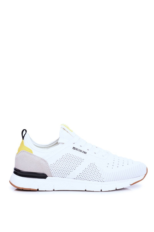 Pánská Sportovní Obuv Big Star Bílá FF174165